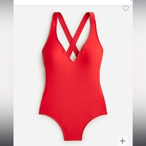 High-support cross-back one-piece